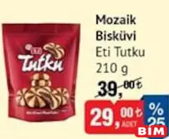 ETİ TUTKU MOZAİK BİSKÜVİ 210 G